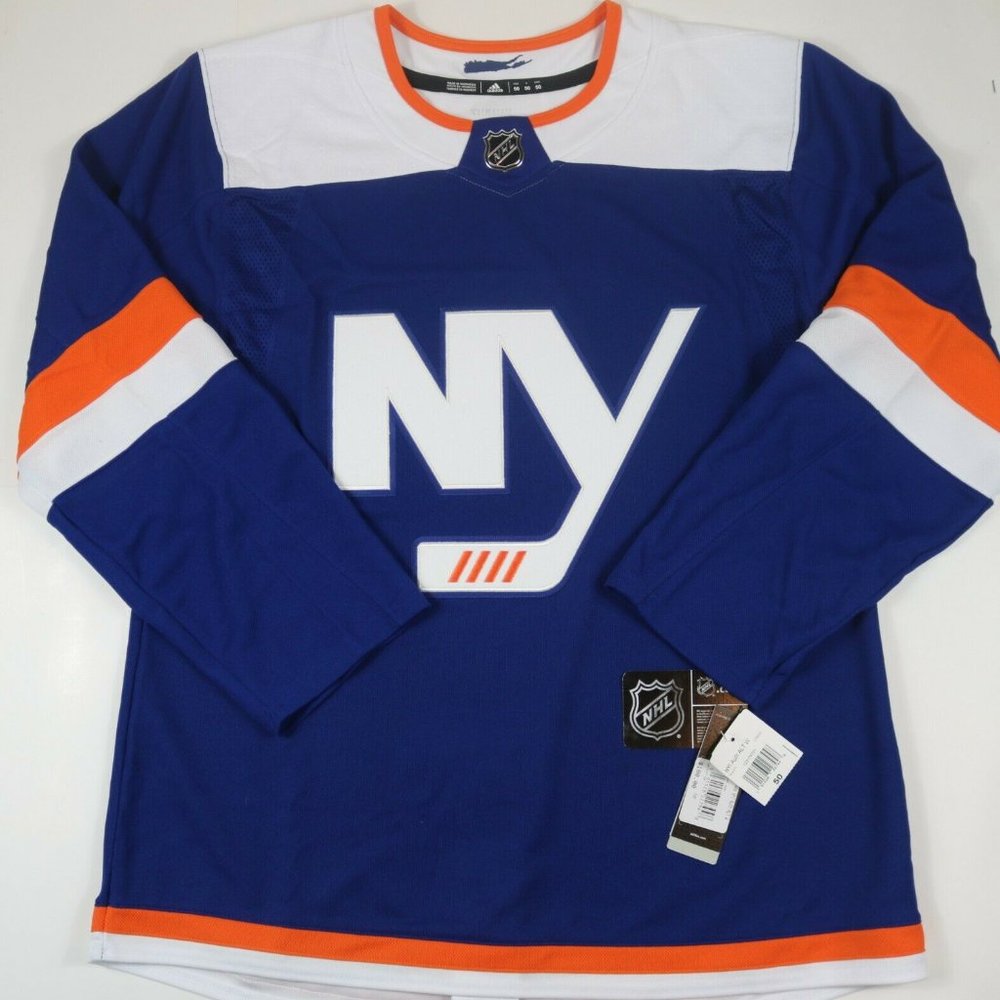 New York Islanders Adidas Blue Authentic Jersey